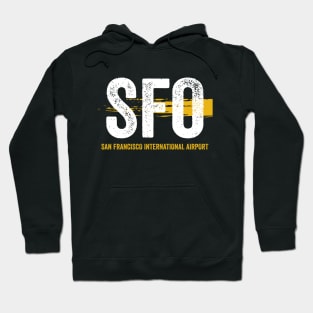 SFO Airport Code San Francisco International Airport Hoodie